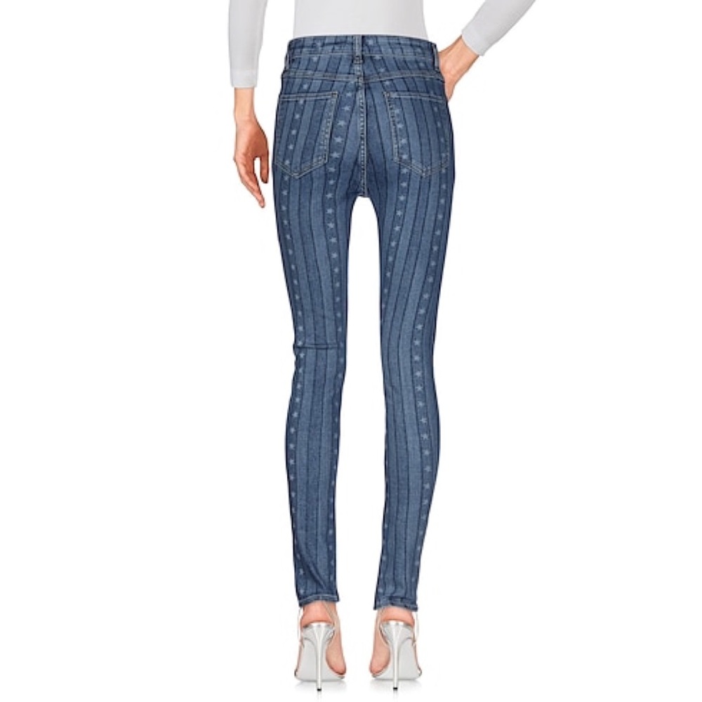 SANDRO star and striped pattern jeans - Picture 3 of 11